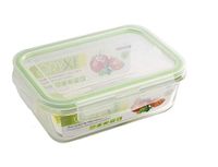 Oryx 5024015 luchtdichte container, glas, 1200 ml, 20,4 x 15,4 x 7 cm