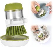 Ibenzoa® Duurzame Keuken Afwasborstel met Ingebouwde Zeepdosering – Efficiënte Reiniging van Koeken en Pannen