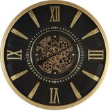Countryfield Klok Devon Metaal Rond Goud 80 cm