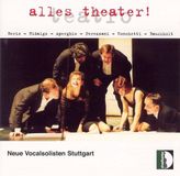 Various Stradivarius Alles Theater -Teatro !: New Music Vocal CD