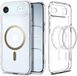 Spigen Ultra Hybrid MagFit iPhone Air Hoesje MagSafe Transparant Goud