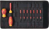 Wiha SlimVario 9-delige schroevendraaier- en bitset - VDE - In etui
