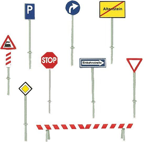 FALLER - Verkeersbordenset (272450)