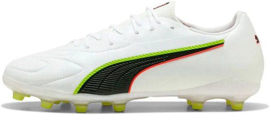 Puma King 20 Match Fg/ag Voetbalschoenen Wit EU 46