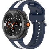 Techsuit Bracelet W078 pour Samsung Galaxy Watch9 / Watch8 / Watch8 Classic Series, Bleu marine