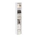 Furinno Luder Boekenkast met 6 niveaus, open plank, wit