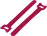 TRU COMPONENTS TC-12515092 Klittenband kabelbinder Om te bundelen Haak- en lusdeel (l x b) 310 mm x 16 mm Rood 20 stuk(