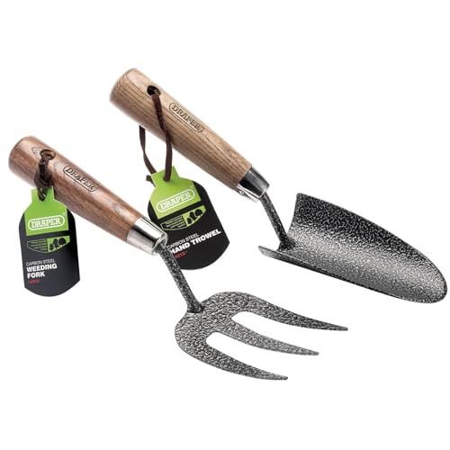 Draper Heavy Duty Hand Fork and Trowel Set - 2 Piece