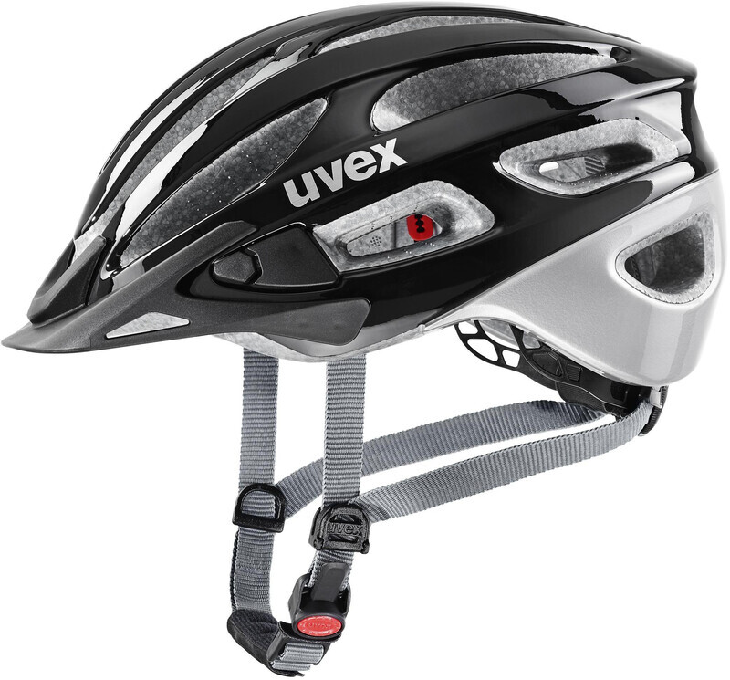 UVEX True Helmet, zwart/zilver