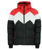 Peak mountain SOMOTEX Ski-jack Peak Mountain Heren Rood Colorblock M
