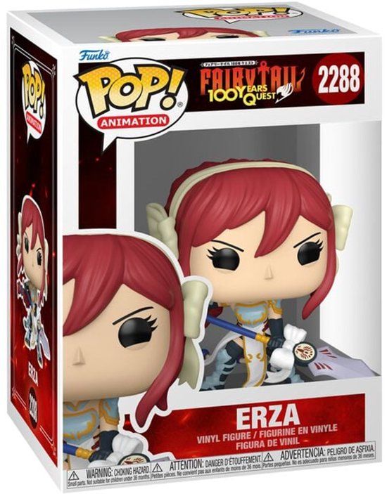 Funko Pop! Fairy Tail Erza vinylfiguur 2288