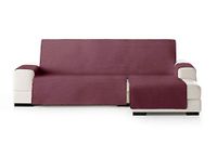 Eysa Oslo bankovertrek, polyester, C/8 bordeaux-grijs, lengte 290 cm. Geschikt voor banken van 300 tot 350 cm.