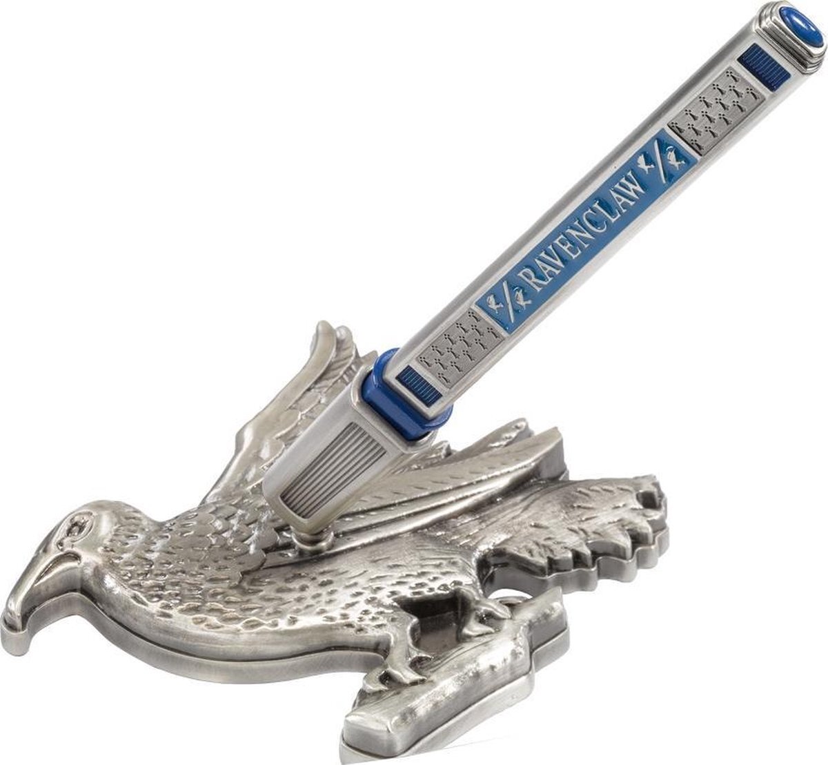 Noble Collection Ravenclaw House Pen And Desk Stand (NN8622) zilver