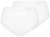 Schiesser 2PACK Midi Slips Cotton Lace Dames Wit
