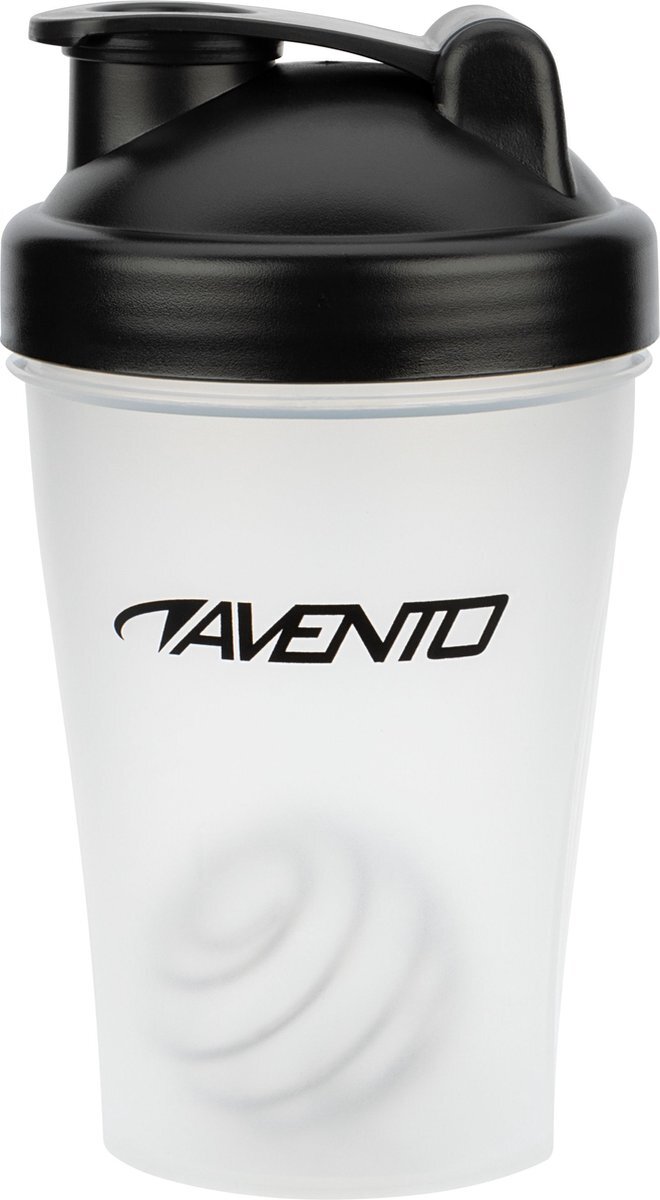 Avento Shakebeker - Transparant/Zwart - 0,40 L