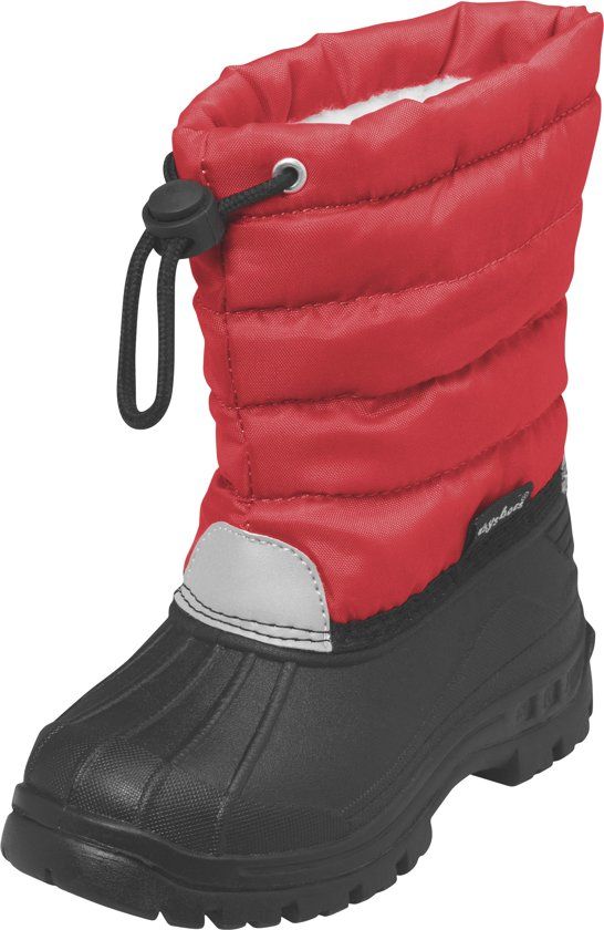Playshoes Winterlaarzen met trekkoord Kinderen - Rood - Maat 24-25