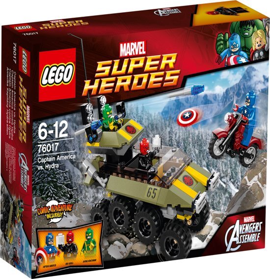 lego Super Heroes Captain America vs. Hydra - 76017