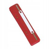 Merkloos Rode PP Dossiermappen met Metalen Clips - 25 stuks