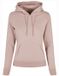 Build Your Brand Organic Dames Hoodie Dusk Rose Maat XS
