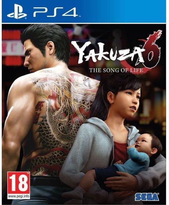 Sega Yakuza 6: The Song of Life Launch Edition PS4 Game