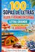 100 Sopas de Letras: Playa y Verano en España: Letra Grande, Niveles Fácil, Medio y Difícil, con Soluciones