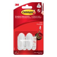 3M Command strips en designerhaken klein (2 stuks)