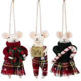 Trimits Feestelijk Muis Naaldvilten DIY Craft Kit