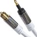 KabelDirekt Optische audiokabel Mini-TOSLINK – 10m, wit