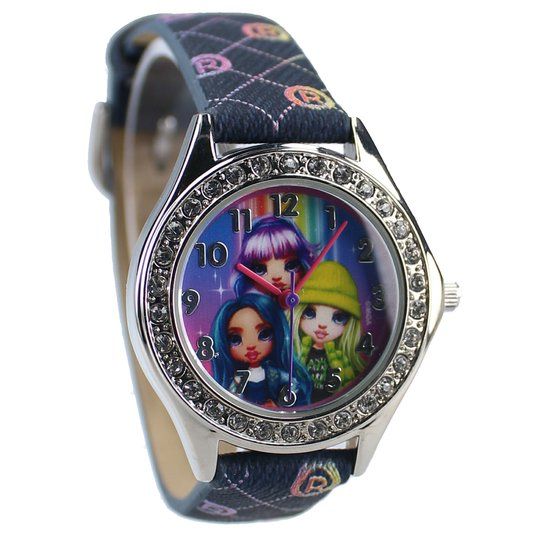 4KidsOnly Rainbow High Rainbow High Kids Time! Horloge - Blauw