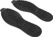 Shenzhen Haorui Industrial Technology Co., Ltd. Réparation de chaussures - Semelles antidérapantes en caoutchouc - Facile à installer avec lignes de motif - Noir