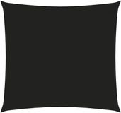Merkloos Schaduwdoek Waterdicht - 4,5 x 4,5 m - Zwart - Oxford Stof met PU-coating - UV-bestendig & Schimmelvrij Zonnedoek - Vierkant Schaduwzeil - Inclusief Touwen