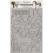 Stamperia International Greyboard-Romantische Paarden Trofee, Diverse, A4