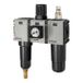RIEGLER 142515-FUM 633 M-8-KM WE 3-delig »Futura Mini«, Metallb, Compaktmano, G 1/4, 0,5-8, VA, 1 stuk