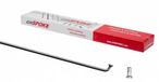 Cnspoke Inox 2 Mm Spaken En Tepels Kit 100 Eenheden Transparant 255 mm Silver