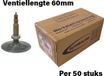 Schwalbe Binnenband SV15+ 28 / 18/28-622/630 - 60mm ventiel (werkplaatsverpakking á 50 stuks)