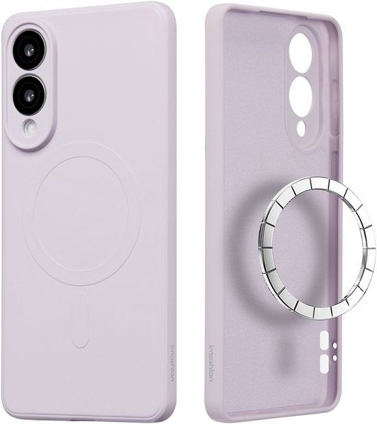 imoshion Color Backcover met MagSafe voor de Samsung Galaxy S25 Edge - Paars