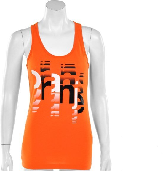 Nike Dutch Womens Tank Top - Sporttop - Dames - Maat XS - Oranje