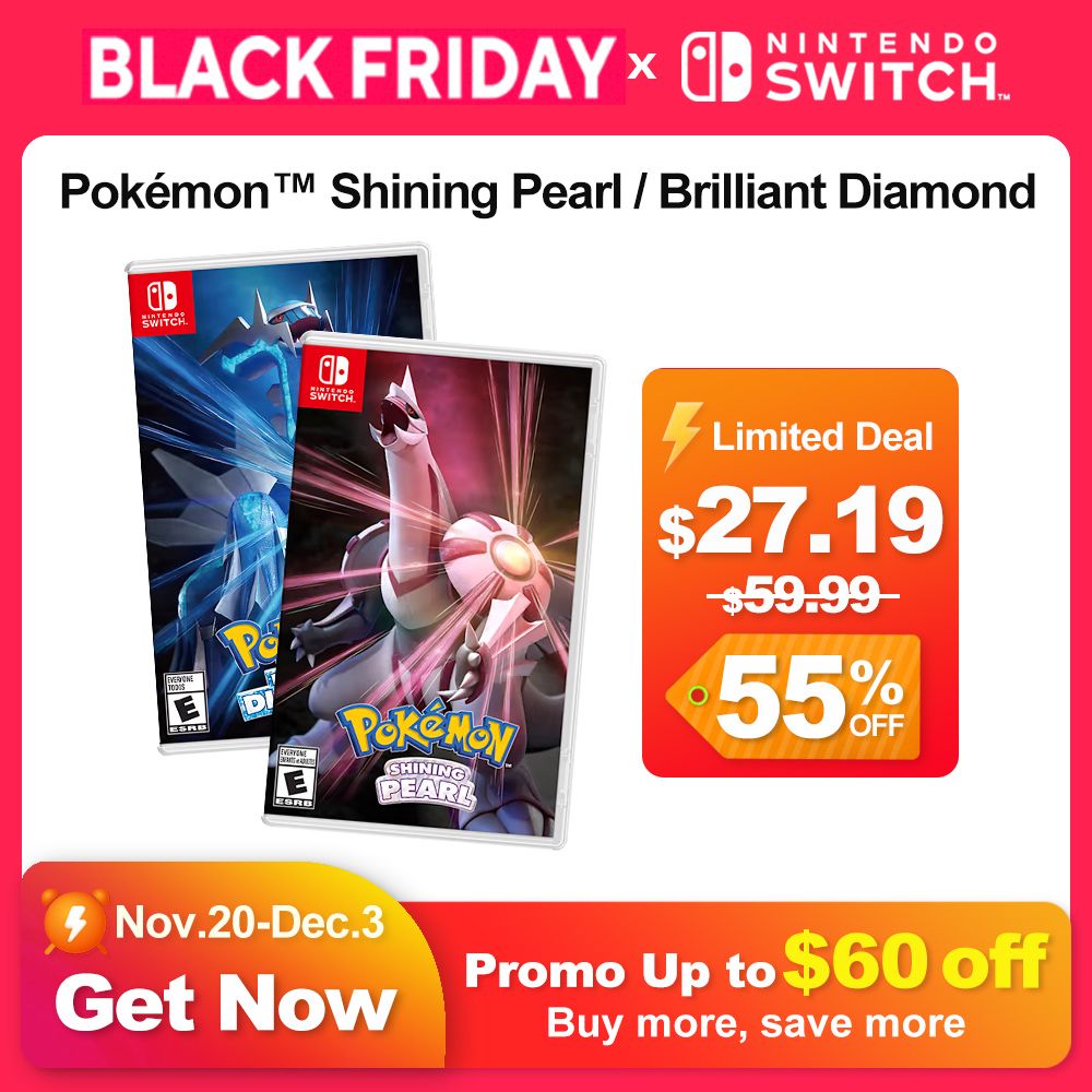 Nintendo Pokemon Brilliant Diamond Shining Pearl Nintendo Switch