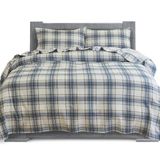 Elegant Comfort Zachte 4-delige 100% Turks Katoenen Flanellen Lakenset