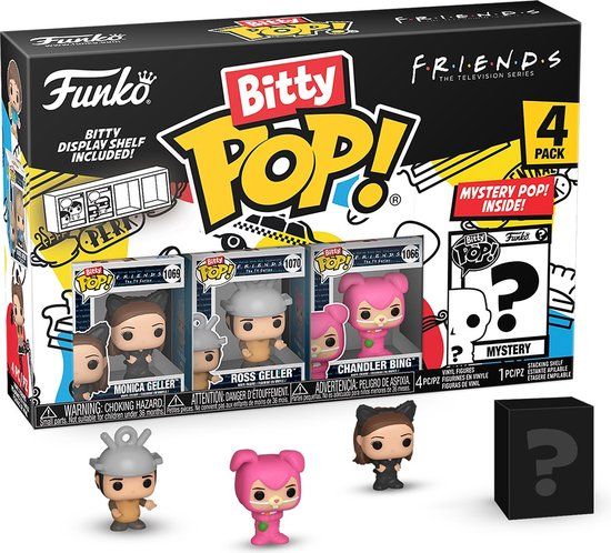 Funko Pop! FRIENDS - Bitty Pop 4 Pack 2.5cm - Monica as Catwoman