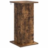vidaXL Plantenstandaard Gerookt eiken 30,5 x 30 x 60,5 cm Bewerkt hout