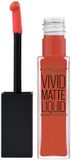 Maybelline Vivid Matte Liquid - 25 Orange Shot - Oranje - Lippenstift