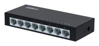 Dahua Technology Access PFS3008-8ET-V2 Unmanaged L2 Fast Ethernet Switch (10/100) Zwart