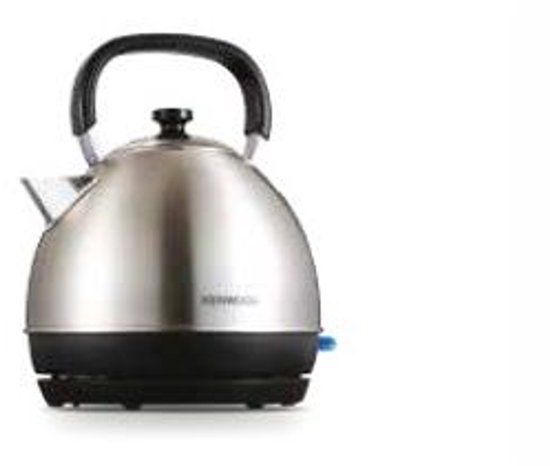 Kenwood 0WSKM11002 Waterkoker - 1.6L - Zwart/Gesatineerd Staal
