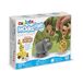 CARIOCA Modelight Maxi Safari | Ultralichte boetseerklei voor kinderen, maxi-box, zacht en elastisch, 5 jaar en meer, 12 verschillende kleuren, modelleergereedschap en tutorials inbegrepen, 180 g