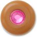 Crocs Jibbitz Acrylique Marron Gem
