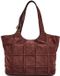 Coccinelle Leren schoudertas C-Easy Check E Shoulder Bag Berry / Berry donkerpaars