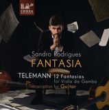 Outhere Sandro Rodrigues - Telemann: 12 Fantasias F Viola Da Gamba (CD)