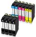 Epson 604XL Cartouches d'encre pour Epson XP-2200, XP-3205, WF-2910DWF (Pack de 10)