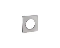 SCHNEIDER ELECTRIC Odace Touch afdekplaat, 1-polig, aluminium